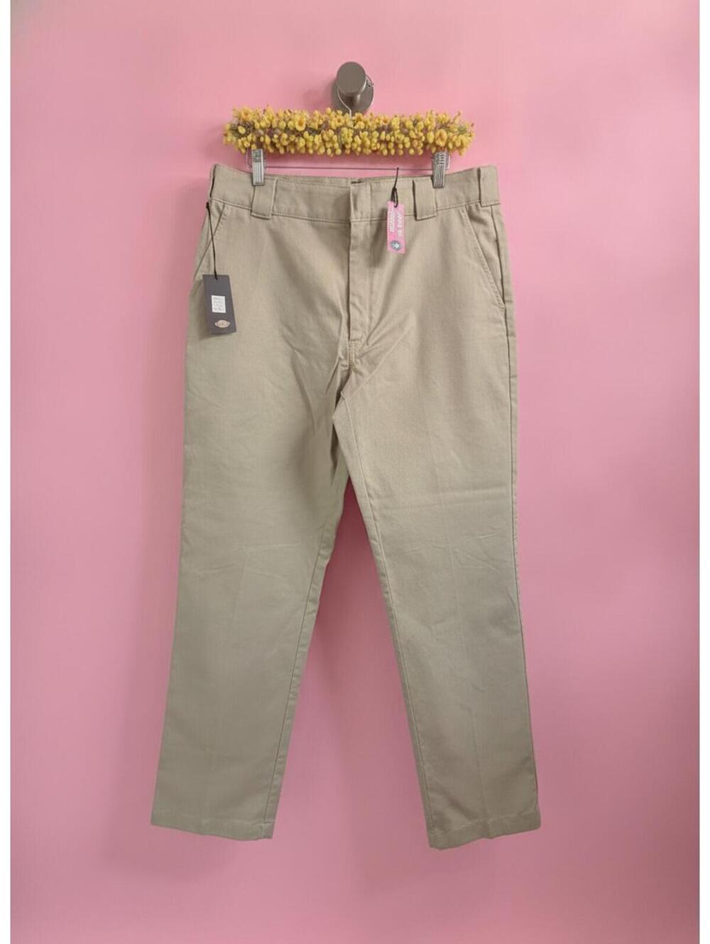 Dickies Slim Fit Khaki Pants - Classic Comfort by Deftduck